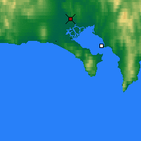 Nearby Forecast Locations - White Mountain - Map