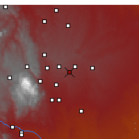 Nearby Forecast Locations - Colorado Springs - Map