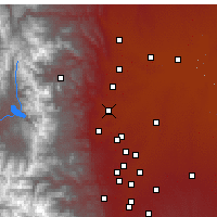 Nearby Forecast Locations - Longmont - Map