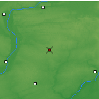 Nearby Forecast Locations - Galesburg - Map