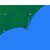 Nearby Forecast Locations - Southport - Map