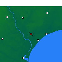 Nearby Forecast Locations - Conway - Map