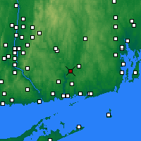 Nearby Forecast Locations - Norwich - Map