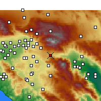 Nearby Forecast Locations - Banning - Map