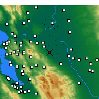 Nearby Forecast Locations - Byron - Map