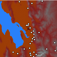 Nearby Forecast Locations - Clearfield - Map