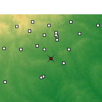 Nearby Forecast Locations - Elmendorf - Map