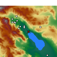 Nearby Forecast Locations - Mecca - Map