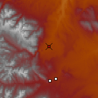 Nearby Forecast Locations - Powell - Map