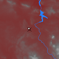 Nearby Forecast Locations - Rawlins - Map