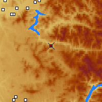 Nearby Forecast Locations - St. Maries - Map