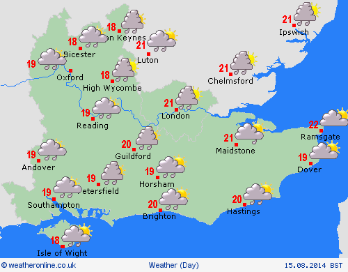 overview  United Kingdom Forecast maps