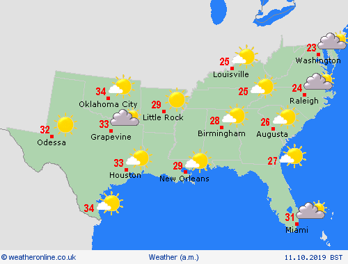 overview  North America Forecast maps