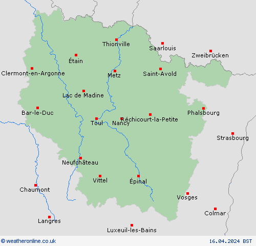 Forecast map