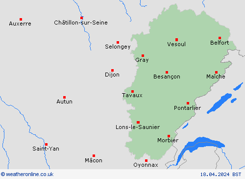 Forecast map