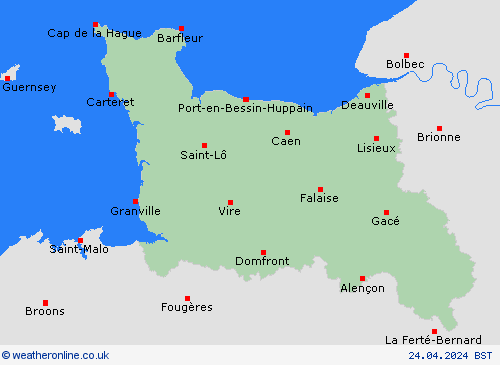 Forecast map