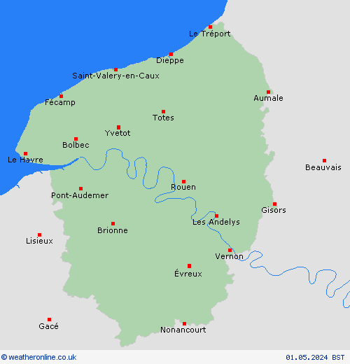 Forecast map