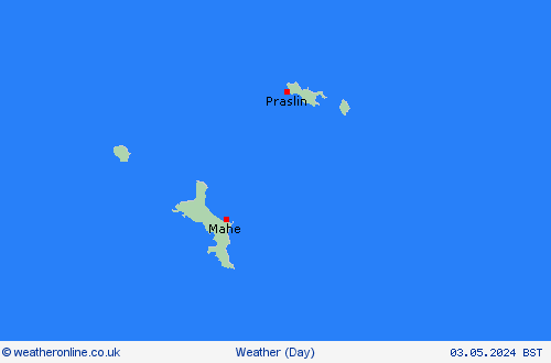 overview Seychelles Africa Forecast maps