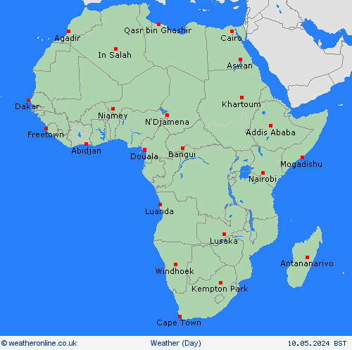 overview  Africa Forecast maps