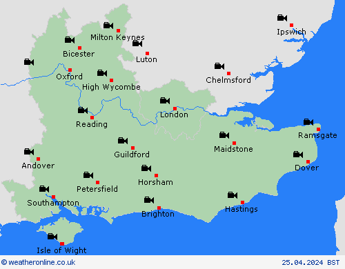 webcam  United Kingdom Forecast maps