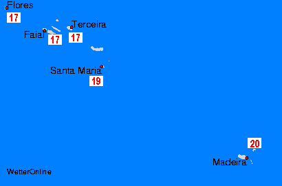 Azoren/Madeira: Tu Apr 30