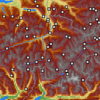 Nearby Forecast Locations - Lenzerheide - Map