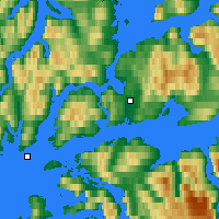 Nearby Forecast Locations - Harstad - Map