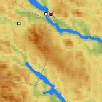 Nearby Forecast Locations - Gäddede - Map