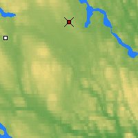 Nearby Forecast Locations - Hallhaxasen - Map