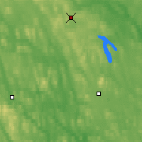 Nearby Forecast Locations - Norsjö - Map