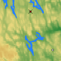 Nearby Forecast Locations - Hunge - Map