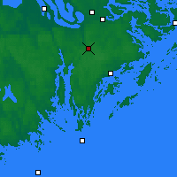 Nearby Forecast Locations - Tullinge - Map