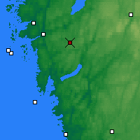 Nearby Forecast Locations - Gothenburg - Map