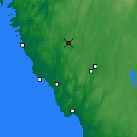 Nearby Forecast Locations - Ullared - Map