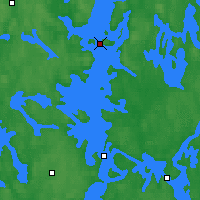 Nearby Forecast Locations - Luhanka Judinsalo - Map