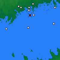 Nearby Forecast Locations - Töölö - Map