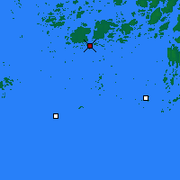 Nearby Forecast Locations - Fagerholm - Map