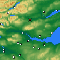 Nearby Forecast Locations - Perth - Map