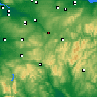 Nearby Forecast Locations - Lanark - Map