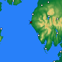 Nearby Forecast Locations - Whitehaven - Map