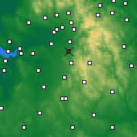 Nearby Forecast Locations - Woodford - Map