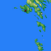 Nearby Forecast Locations - Sørvágur - Map