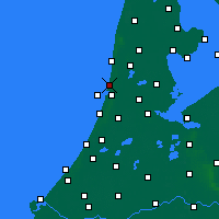 Nearby Forecast Locations - Wijk aan Zee - Map