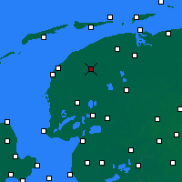 Nearby Forecast Locations - Leeuwarden - Map