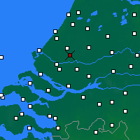 Nearby Forecast Locations - Rotterdam - Map
