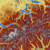 Nearby Forecast Locations - Titlis - Map