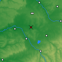 Nearby Forecast Locations - Arcis-sur-Aube - Map