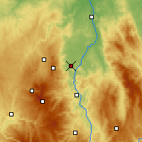 Nearby Forecast Locations - Clermont-Ferrand - Map