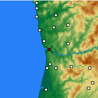 Nearby Forecast Locations - Serra do Pil. - Map