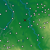 Nearby Forecast Locations - Krefeld - Map